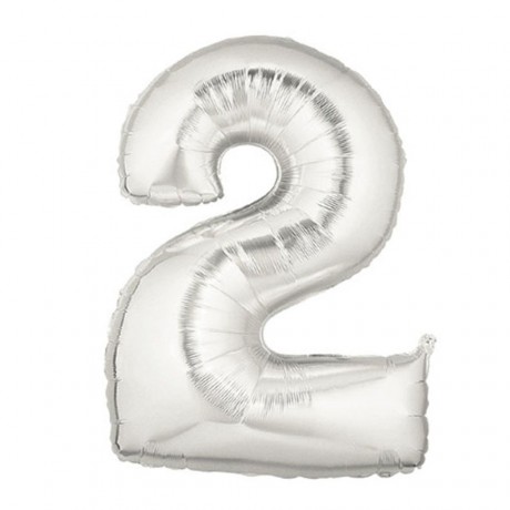 2 Number Balloon