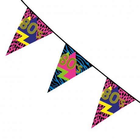 80's Bunting