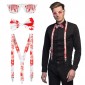 Accessory Set Bloody (Glasses,Bow,Suspenders)