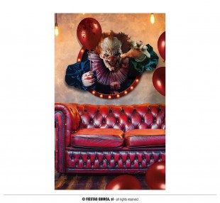  Adehesive Wall Clown Decoration 70x80 Cm Costumes in Jabriya