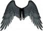 BLACK CLOTH ANGEL WINGS