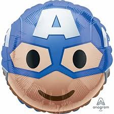  Captain America Standard Foil Balloon Accessories in Salwa