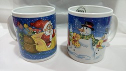 Buy Ceramic Mugs 4 Assorted Designs (each Sold Separately) in Kuwait