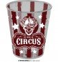 CIRCUS GLASS 9X10 CMS., PLASTIC