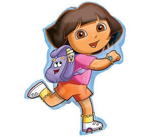  Dora The Explorer In Action Foil Balloon Accessories in Salwa