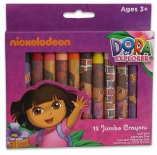  Dora The Explorer Jumbo Crayons Accessories in Salwa