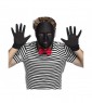 Face Mask Mime Black