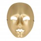 Face Mask Mime Gold