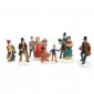 Figurines PVC Christmas Eve Shopping Indoor