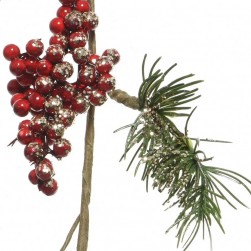 Buy Garland Glitter Berries, Pe Pinegreen in Kuwait