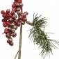 Garland Glitter Berries, Pe Pinegreen