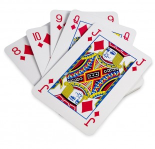  Giant A4 Size Playing Cards in Kuwait
