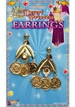  Gypsy Exotic Coin Earrings Costumes in Shuwaikh