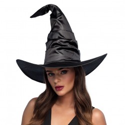 Buy Hat Witch Salina Black Satin in Kuwait