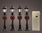 Led Lantern Plastic Streetlamp Steady Indoor