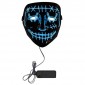 LED Mask Killer Smile Blue