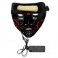 LED Mask Killer Smile Red