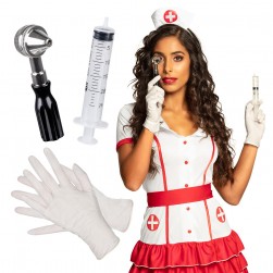 Buy Medical Kit ( Gloves, Syringe, Otoscope) in Kuwait