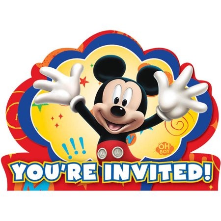 Buy Mickey Mouse Club House Invitations Online in Kuwait