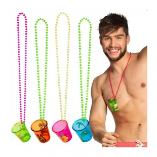  Necklace Shot Glass Hawaii  Costumes in Shuwaikh