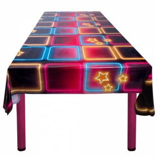  Pe Tablecloth Disco Fever (130 X 180cm) Costumes in Shuwaikh