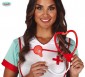 RED STETHOSCOPE