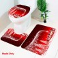 Restroom Mat Set of 3 77X44 Red