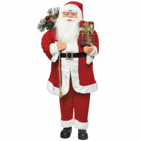 Santa Polyester Presents - 120CM