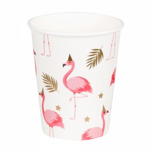  Set 10 Paper Cups Flamingo (21 Cl) Costumes in Shuwaikh