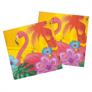  Set 12 Napkins Hibiscus Costumes in Sabah Al Naser