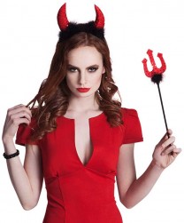 Buy Set Devil (horns & Fork 40cm) in Kuwait