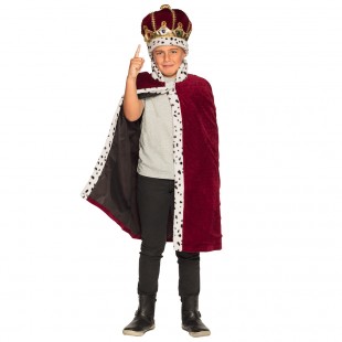  Set Majesty Kid ( Hat And Royal Mantle 90 Cm) Costumes in Shuwaikh