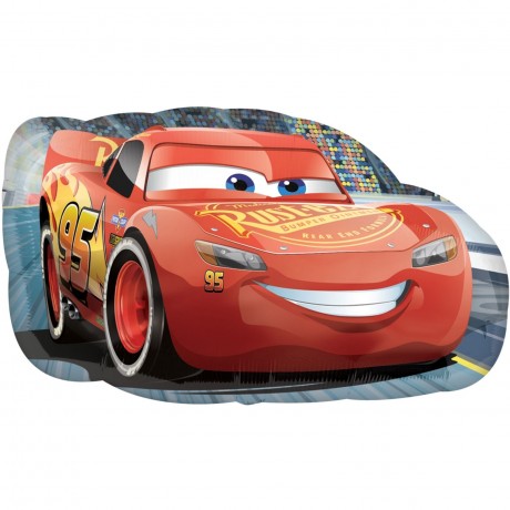 The Cars 3 Foil Balloon Supershape