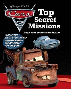  The Cars Top Secret Missions Hard Cover Accessories in Salwa