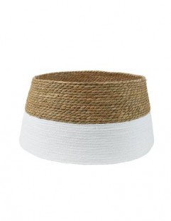  Tree Ring Grass Dia70-h28cm - White in Messila