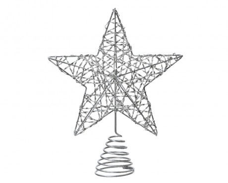 Treetopper Iron L5-W20-H23cm - Silver