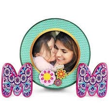 Buy Wooden Photoframe -mom Flower in Kuwait